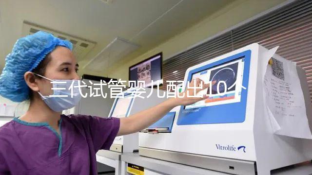 三代試管嬰兒配出10個囊胚能篩出幾個用于移植？